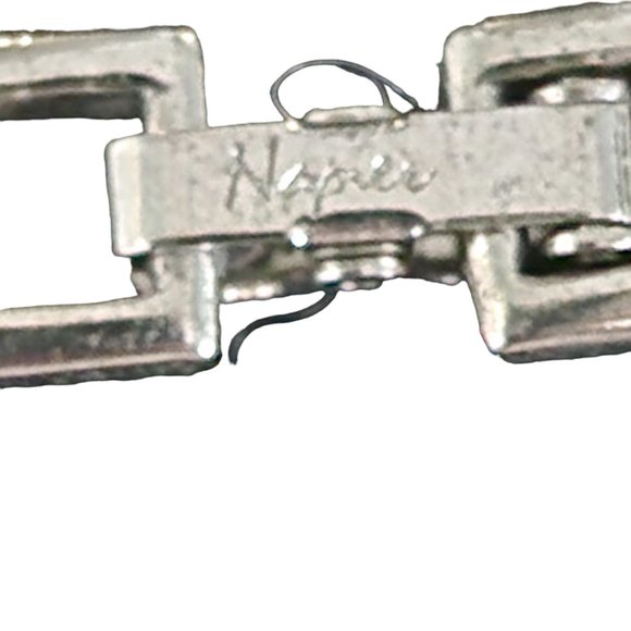 Napier Silver Weave Twisted Necklace - Picture 4 of 7